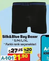 SİLK&BLUE BOXER